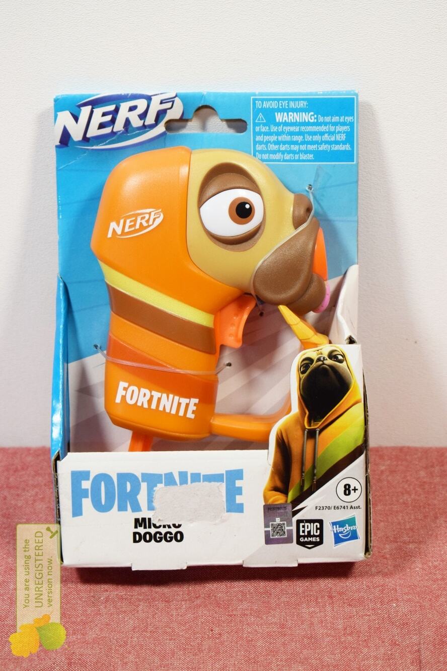 NERF Fortnite Microshots DOGGO Dart Blaster